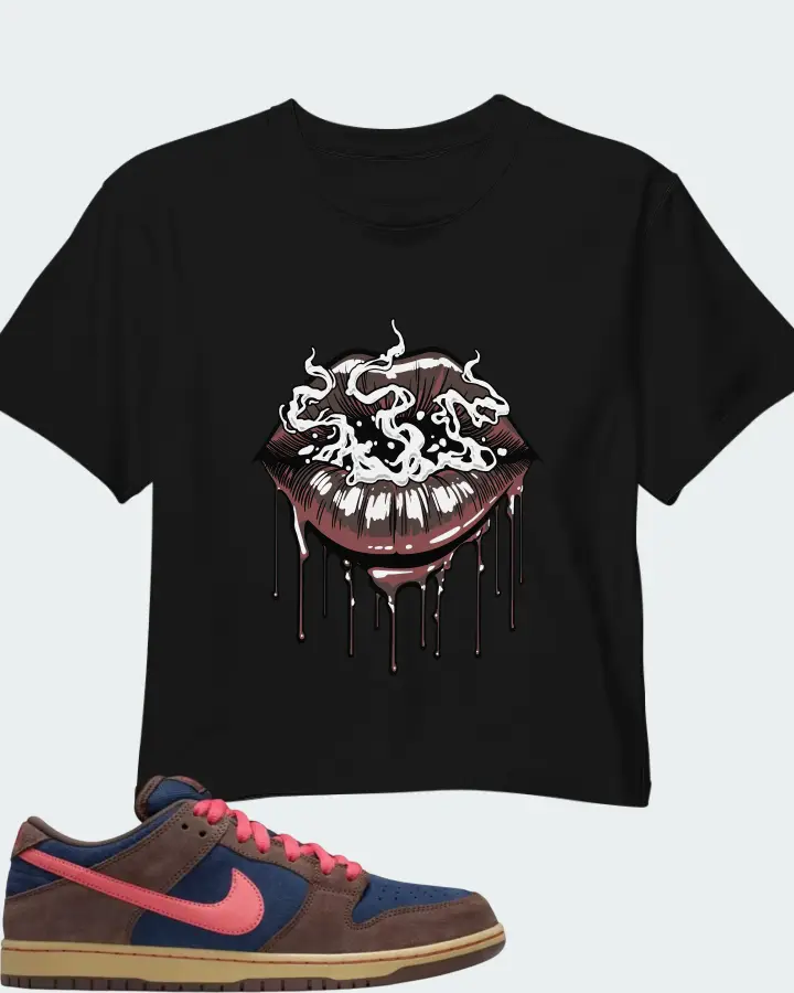 Nike Dunk Low SB Baroque Brown Adobe Matching Crop Top