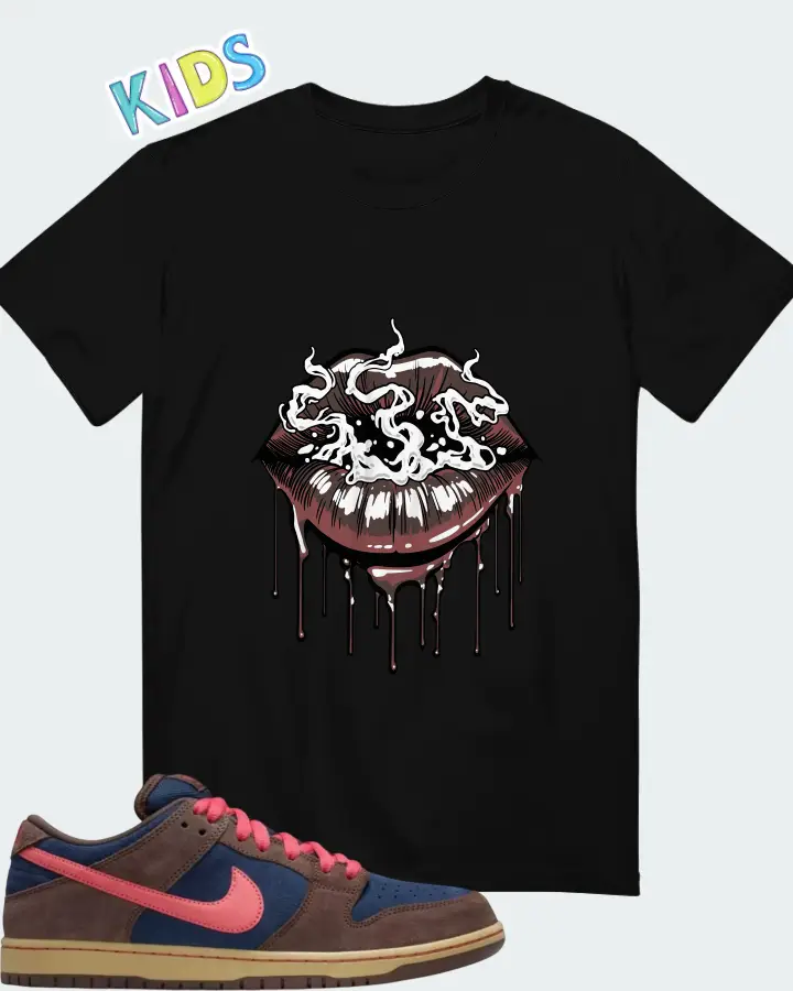 Nike Dunk Low SB Baroque Brown Adobe Matching Kid's T-Shirt