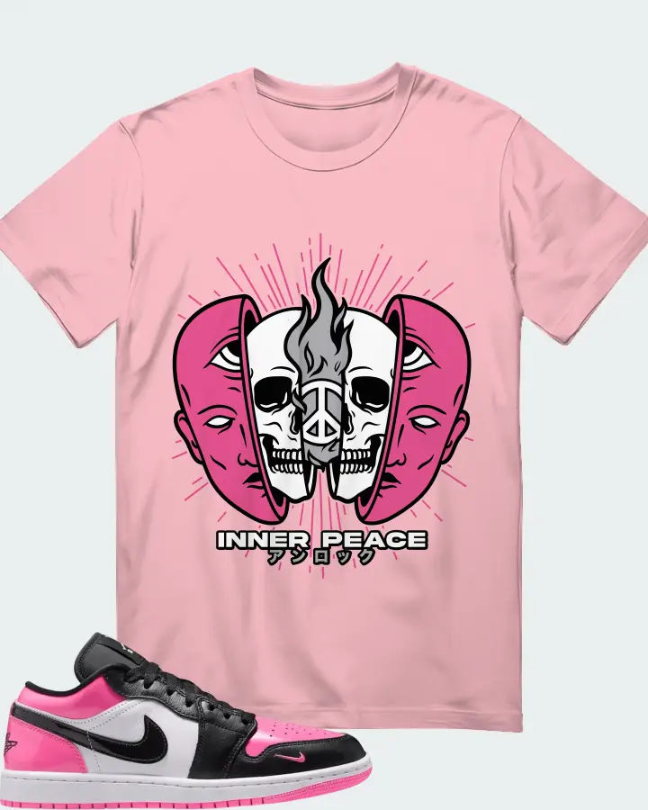 Air Jordan 1 Low SE Pinksicle Matching T-Shirt