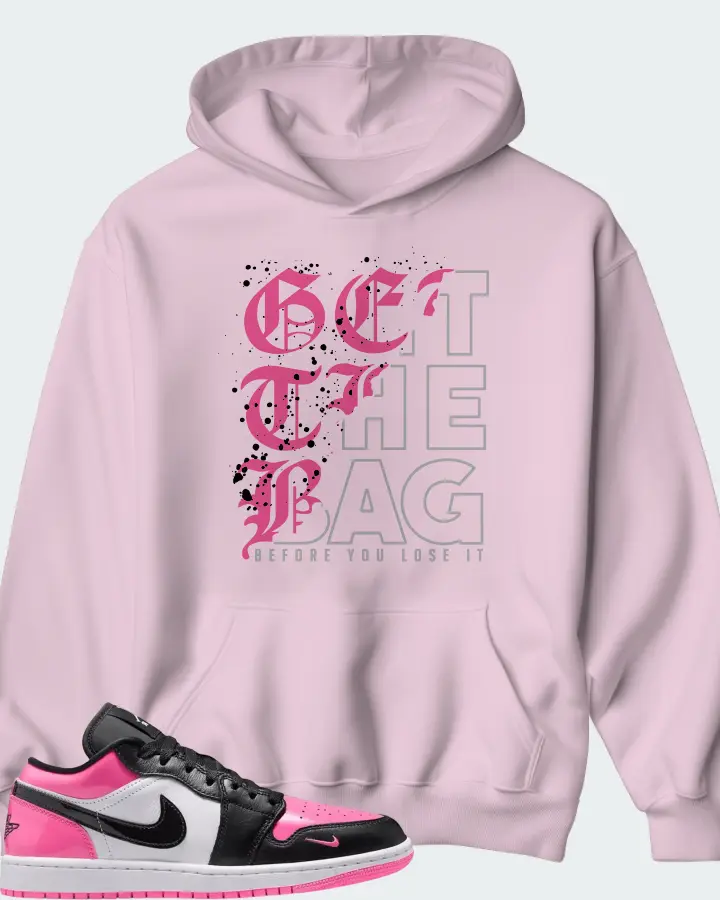 Air Jordan 1 Low SE Pinksicle Matching Hoodie