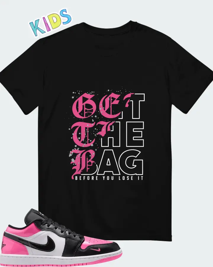 Air Jordan 1 Low SE Pinksicle Matching Kid's T-Shirt