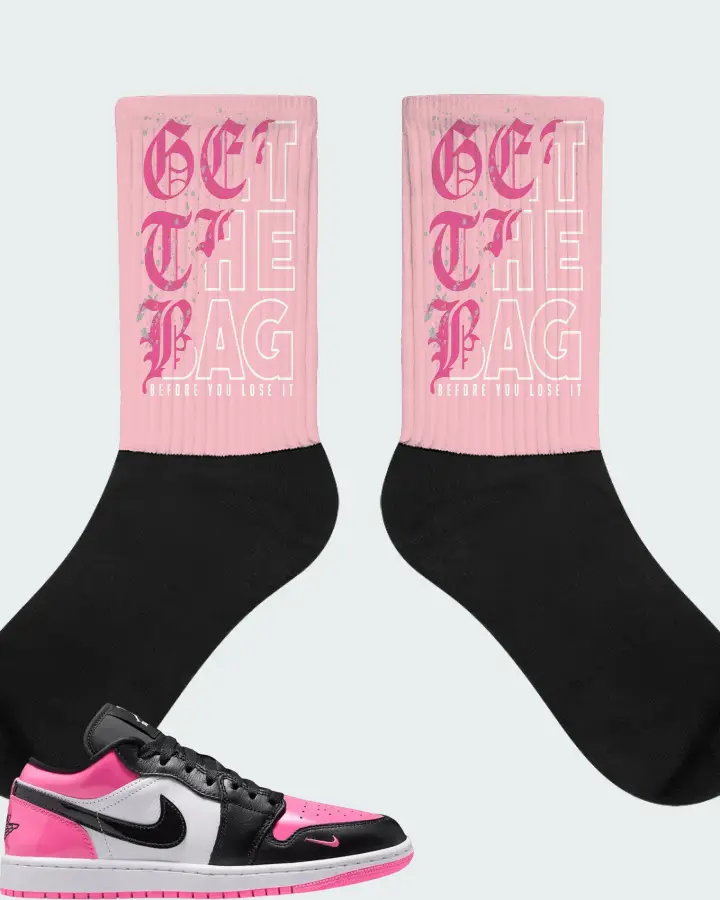 Air Jordan 1 Low SE Pinksicle Matching Socks