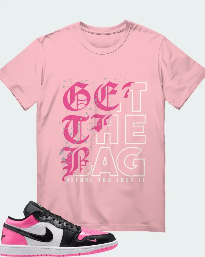 Air Jordan 1 Low SE Pinksicle Matching T-Shirt
