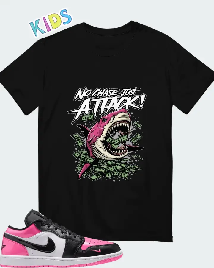 Air Jordan 1 Low SE Pinksicle Matching Kid's T-Shirt