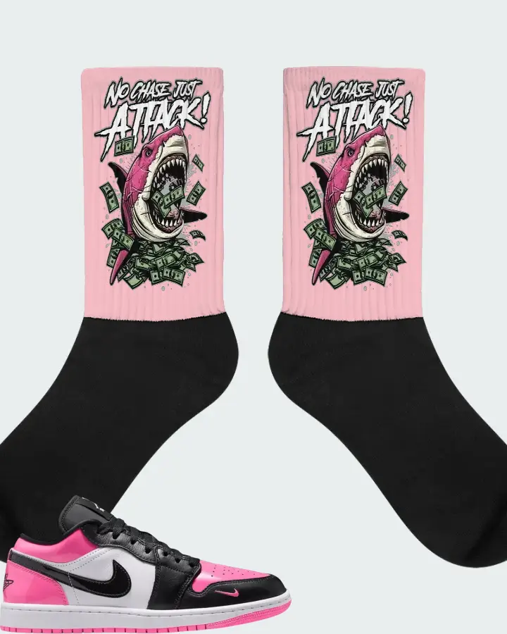 Air Jordan 1 Low SE Pinksicle Matching Socks