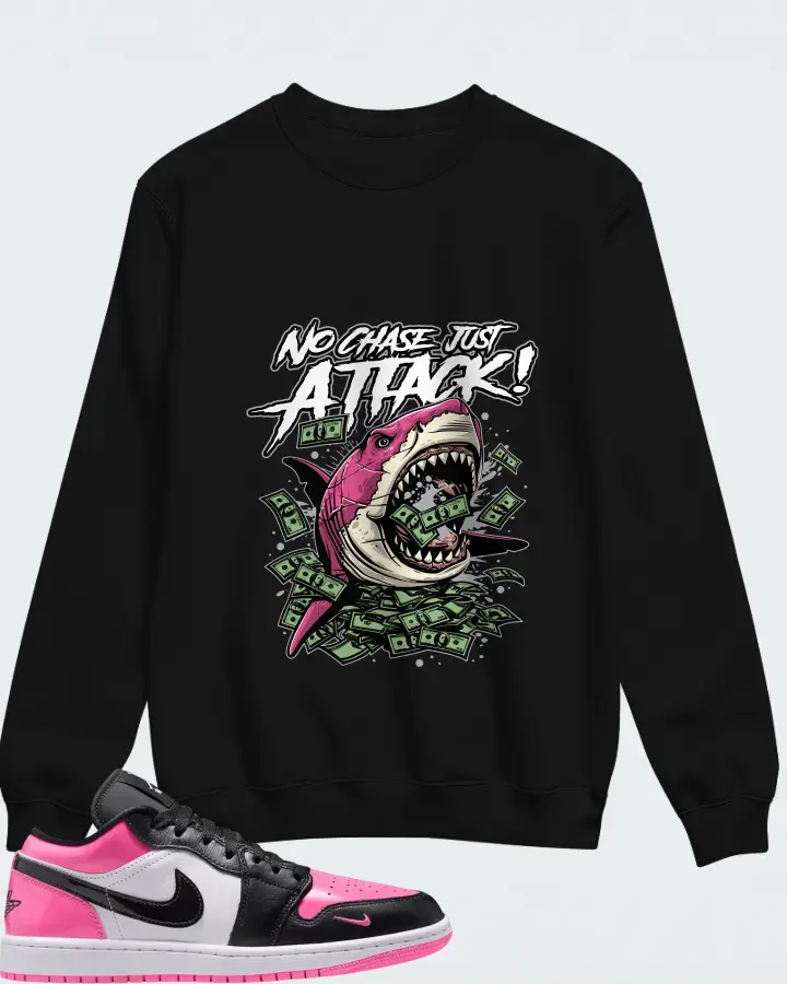 Air Jordan 1 Low SE Pinksicle Matching Sweatshirt
