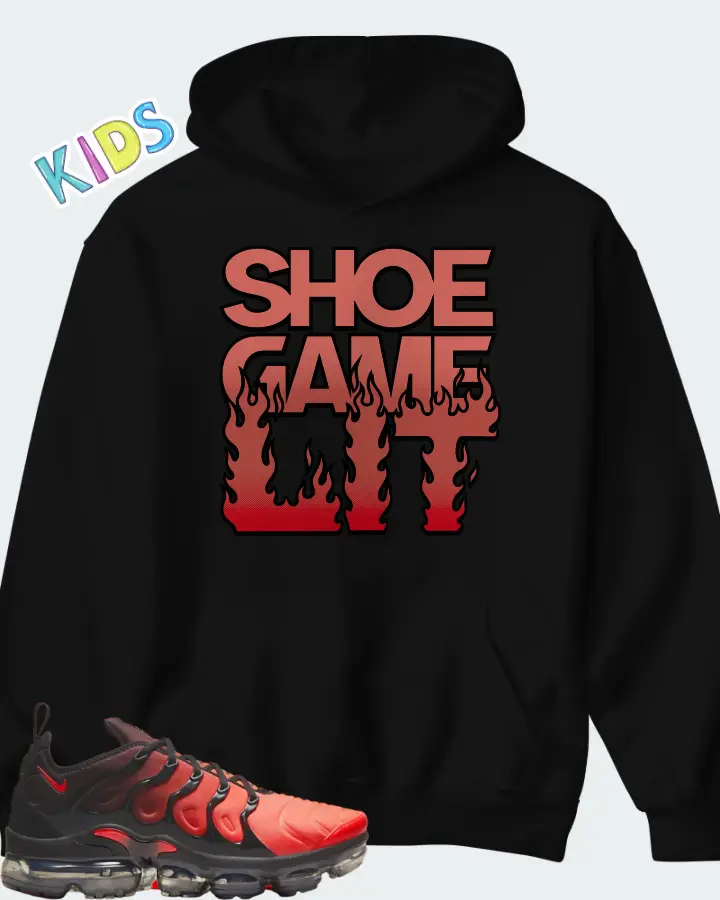 Nike Air VaporMax Plus Darth Maul Matching Kid's Hoodie