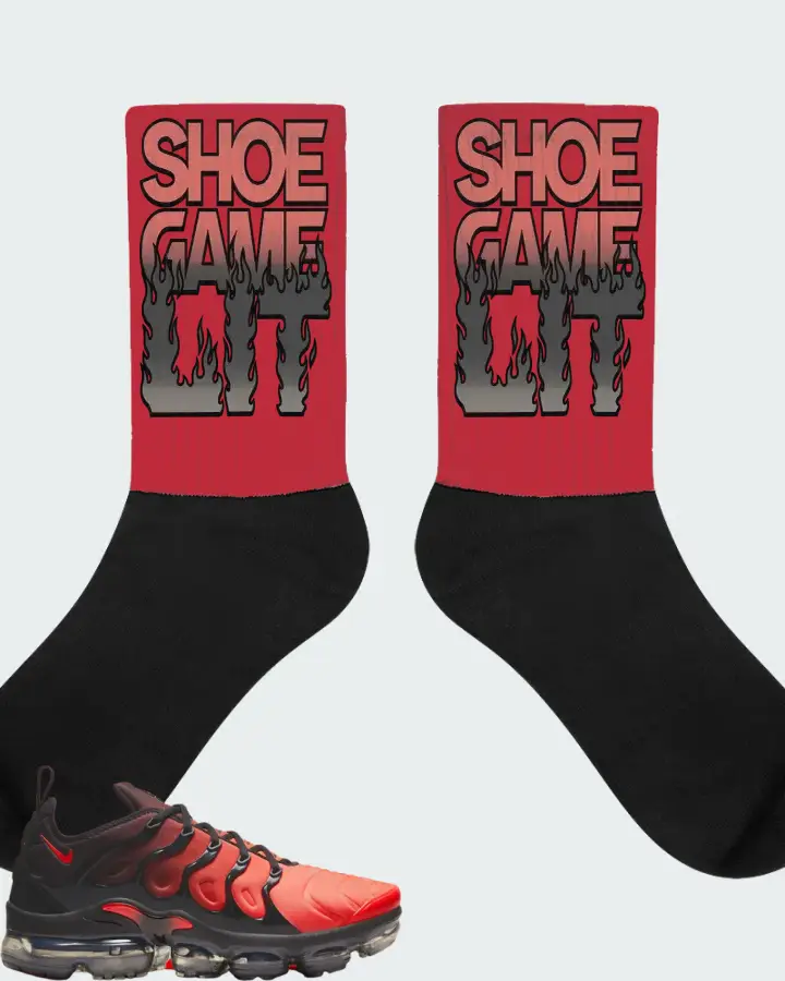 Nike Air VaporMax Plus Darth Maul Matching Socks