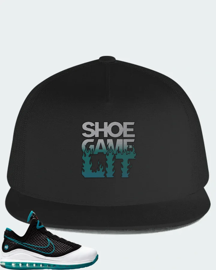 Nike LeBron 7 NFW Sneaker Matching Black Hat - Shoe Game Lit Refreshed