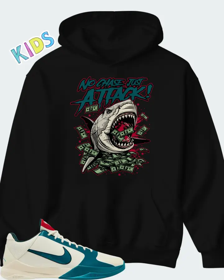 Caitlin Clark x Nike Kobe 5 Protro Coconut Milk Spruce Matching Kid's Hoodie