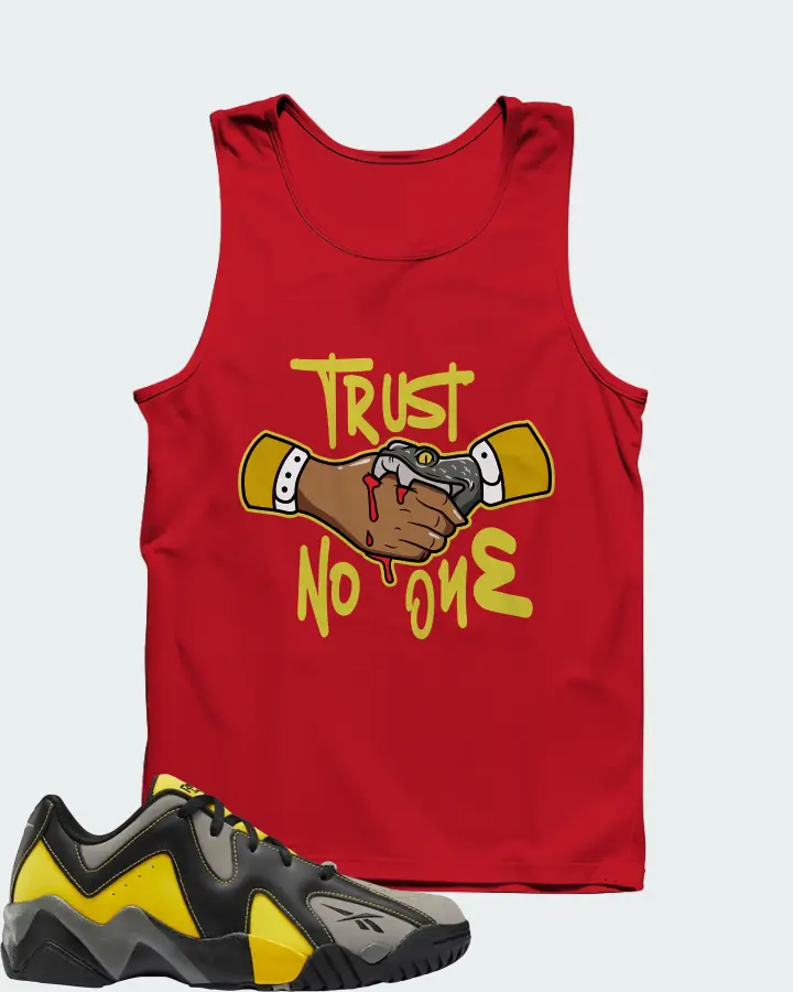 Reebok Kamikaze II Low Sneaker Matching Tank Top - Trust No One