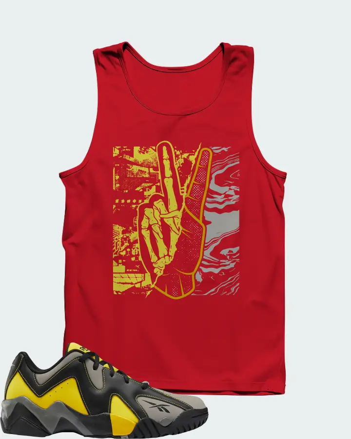 Reebok Kamikaze II Low Sneaker Matching Tank Top - Peace of mind