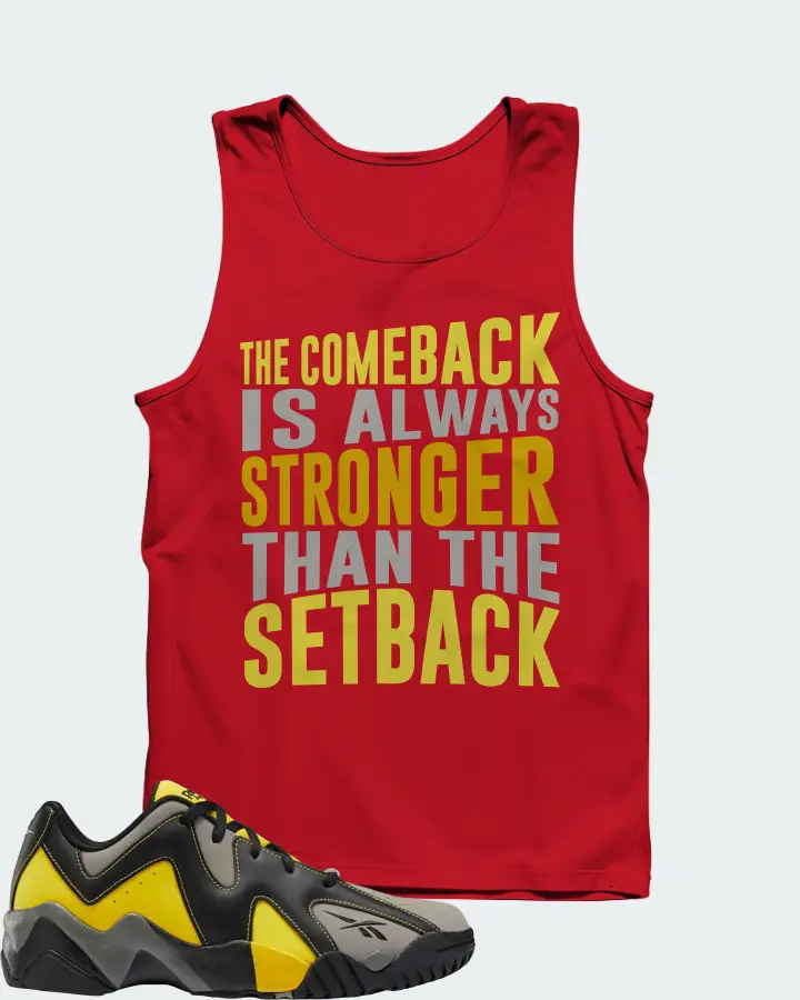Reebok Kamikaze II Low Sneaker Matching Tank Top - The Comeback