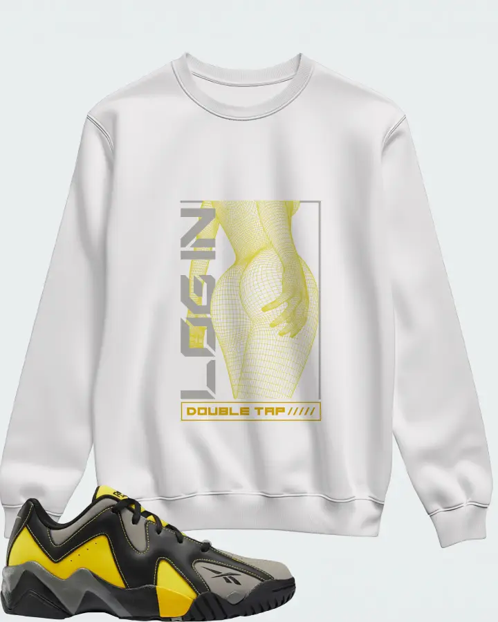 Sweatshirt in White