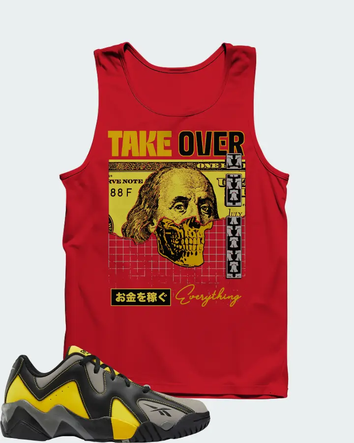 Reebok Kamikaze II Low Sneaker Matching Tank Top - Take Over
