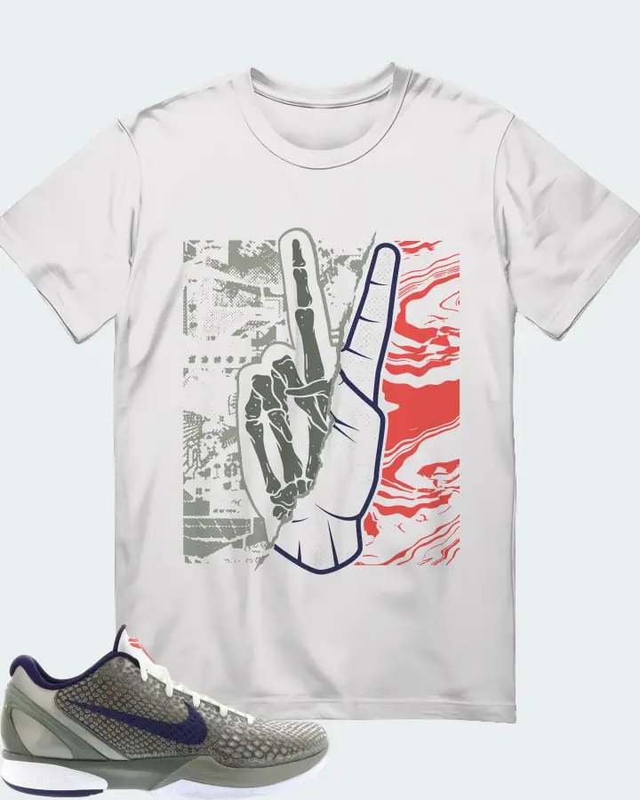 Nike Kobe 6 Sneaker Matching White T-Shirt - Peace of mind