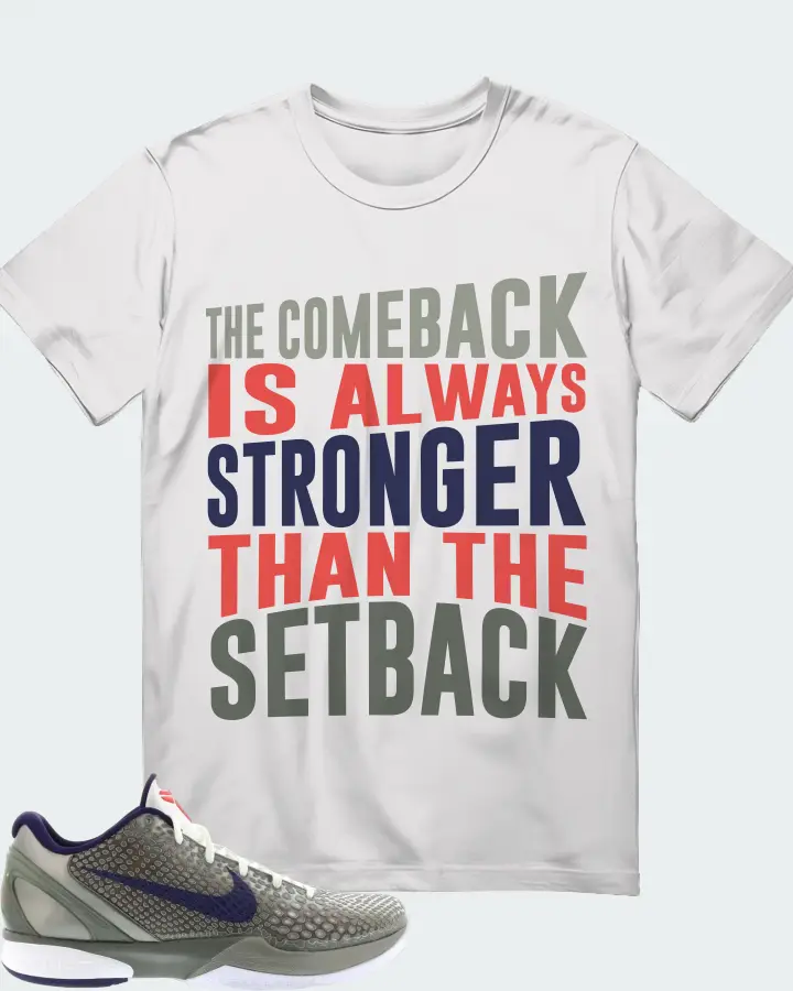 Nike Kobe 6 Sneaker Matching White T-Shirt - The Comeback