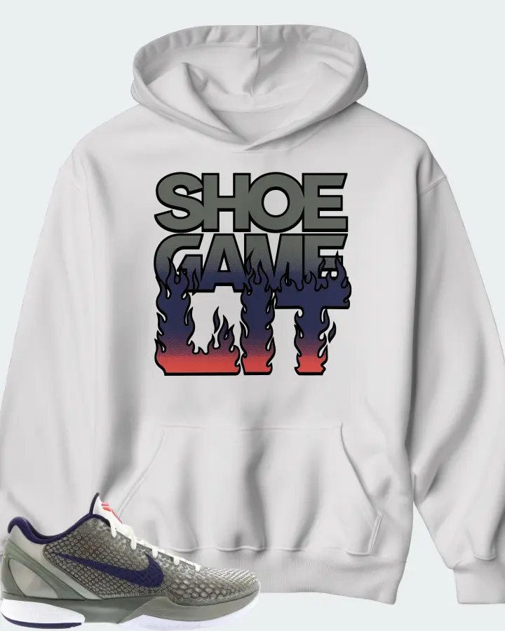Nike Kobe 6 Sneaker Matching White Hoodie - Shoe Game Lit Refreshed
