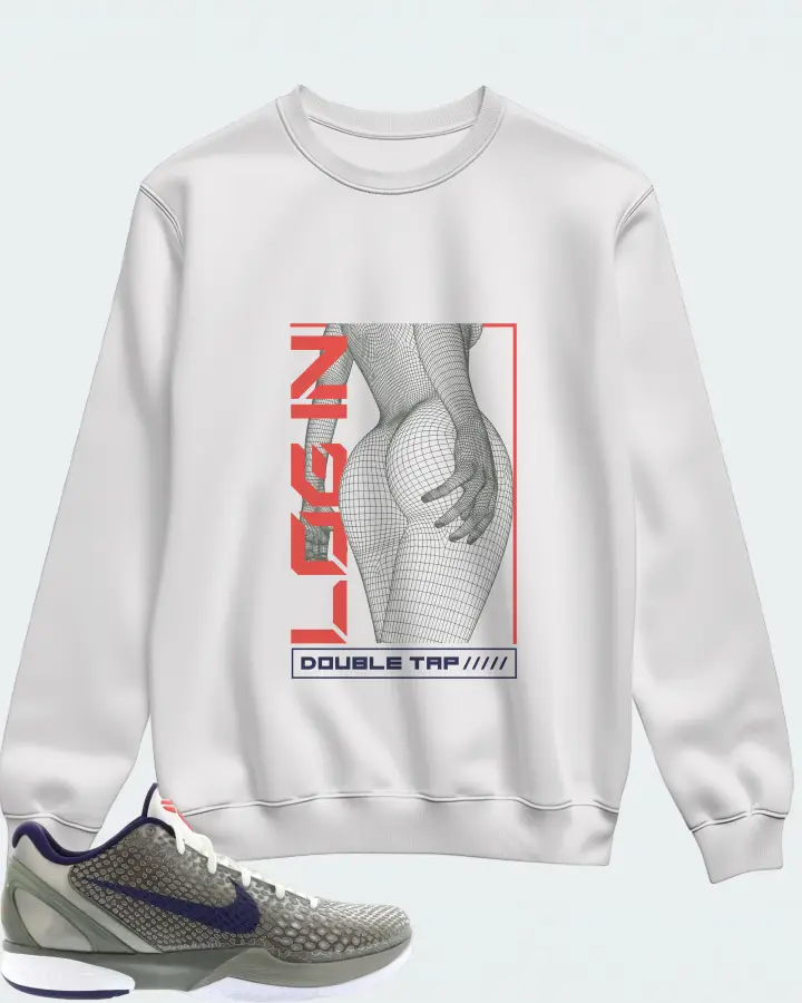 Sweatshirt in White