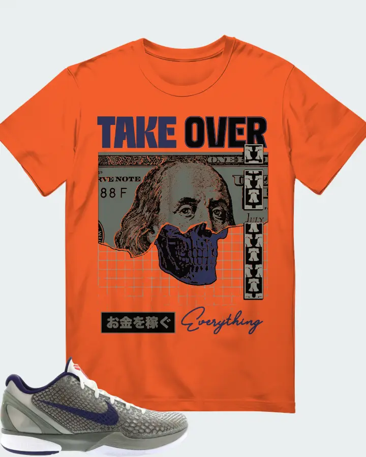 Nike Kobe 6 Sneaker Matching Orange T-Shirt - Take Over