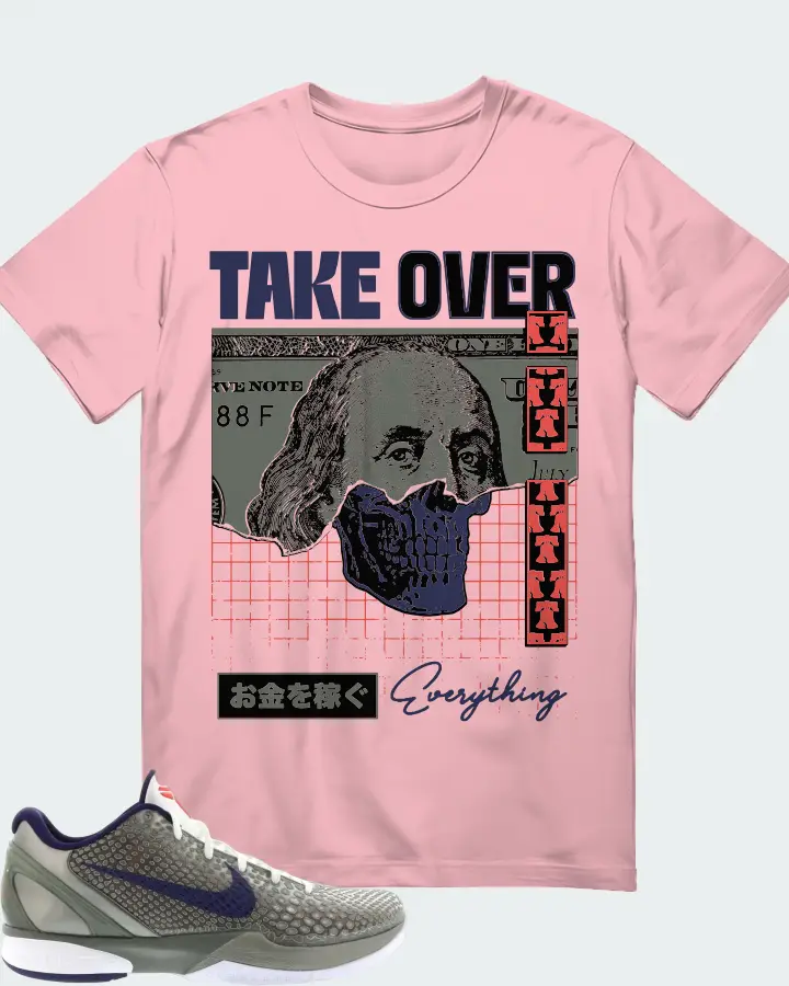 Nike Kobe 6 Sneaker Matching Pink T-Shirt - Take Over
