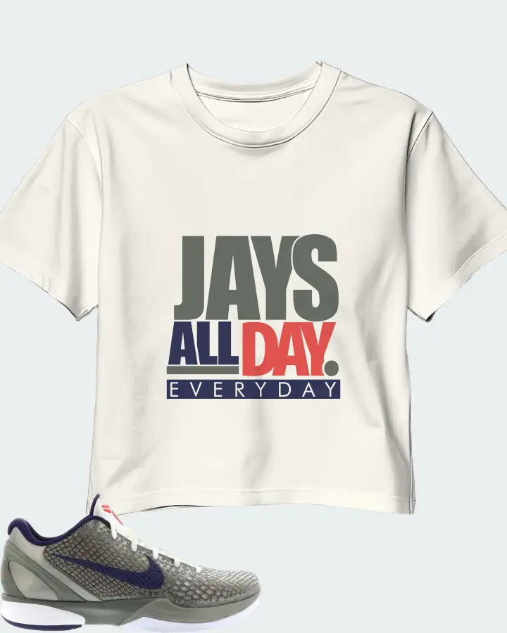 Nike Kobe 6 Sneaker Matching Ecru White Crop Top - Jays All Day