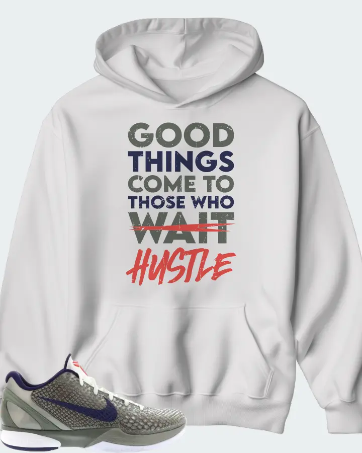 Nike Kobe 6 Sneaker Matching White Hoodie - Good Things Come
