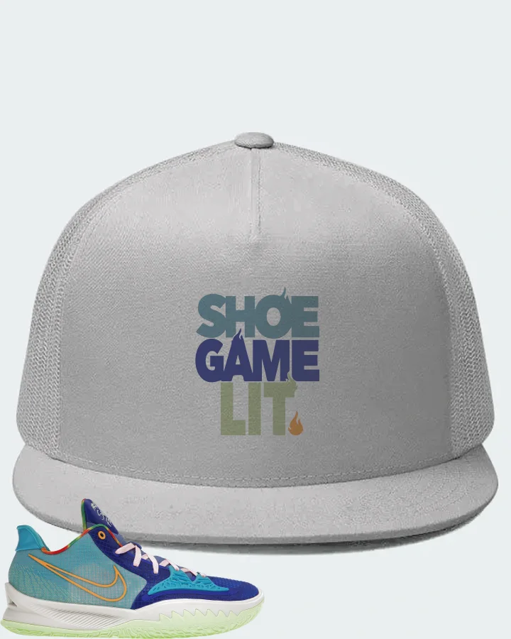Nike Kyrie 4 Low Sneaker Matching White Hat - Shoe Game Lit Classic