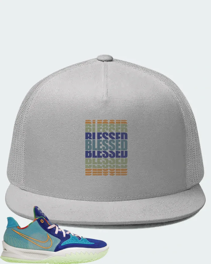 Nike Kyrie 4 Low Sneaker Matching White Hat - BLESSED Many Times