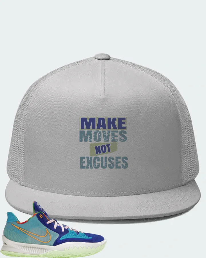 Nike Kyrie 4 Low Sneaker Matching White Hat - Make Moves Not Excuses