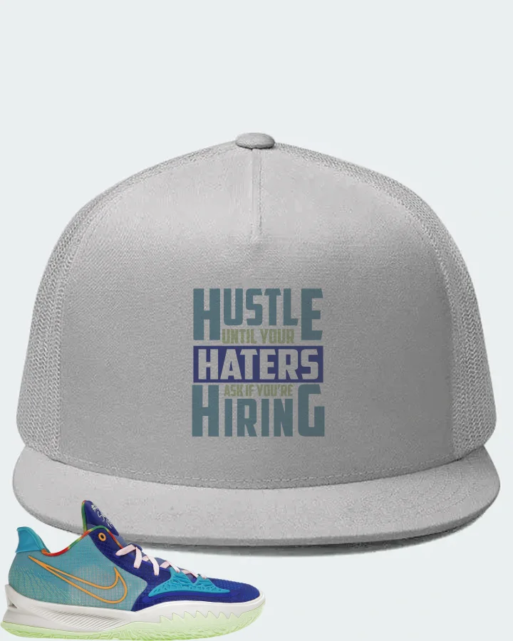 Nike Kyrie 4 Low Sneaker Matching White Hat - HUSTLE UNTIL YOUR HATERS