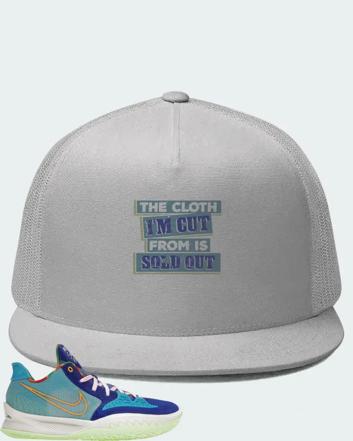 Nike Kyrie 4 Low Sneaker Matching White Hat - The Cloth I'm Cut From Refreshed