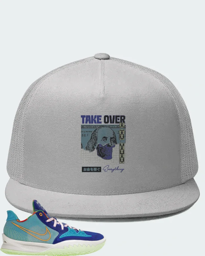 Nike Kyrie 4 Low Sneaker Matching White Hat - Take Over
