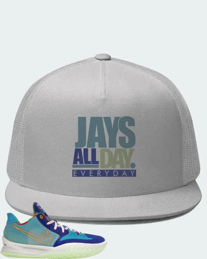 Nike Kyrie 4 Low Sneaker Matching White Hat - Jays All Day