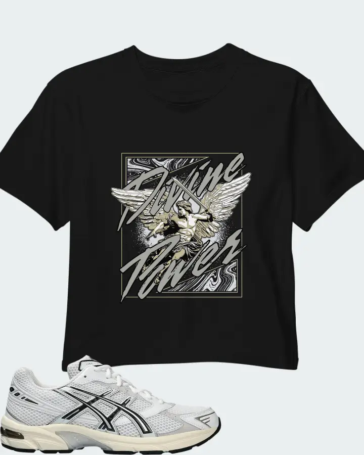 ASICS Gel 1130 White Cloud Grey Matching Crop Top