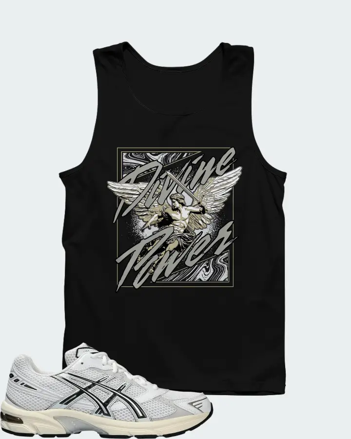 ASICS Gel 1130 White Cloud Grey Matching Tank Top
