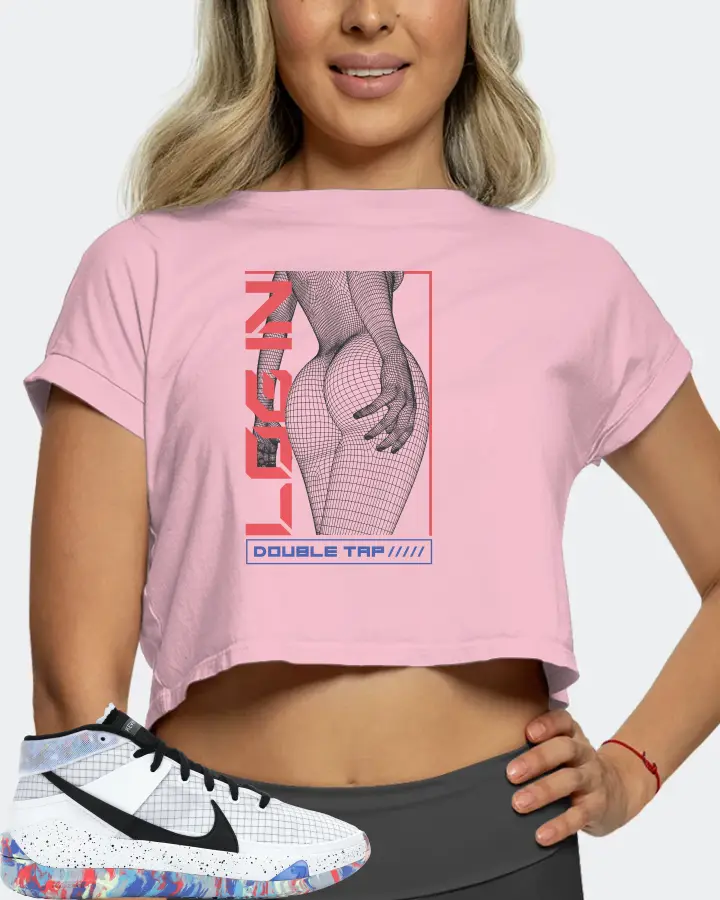 Nike KD 13 Sneaker Matching Pink Crop Top (LOGIN) - View 5