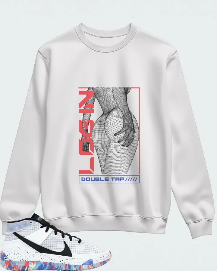 Sweatshirt in White