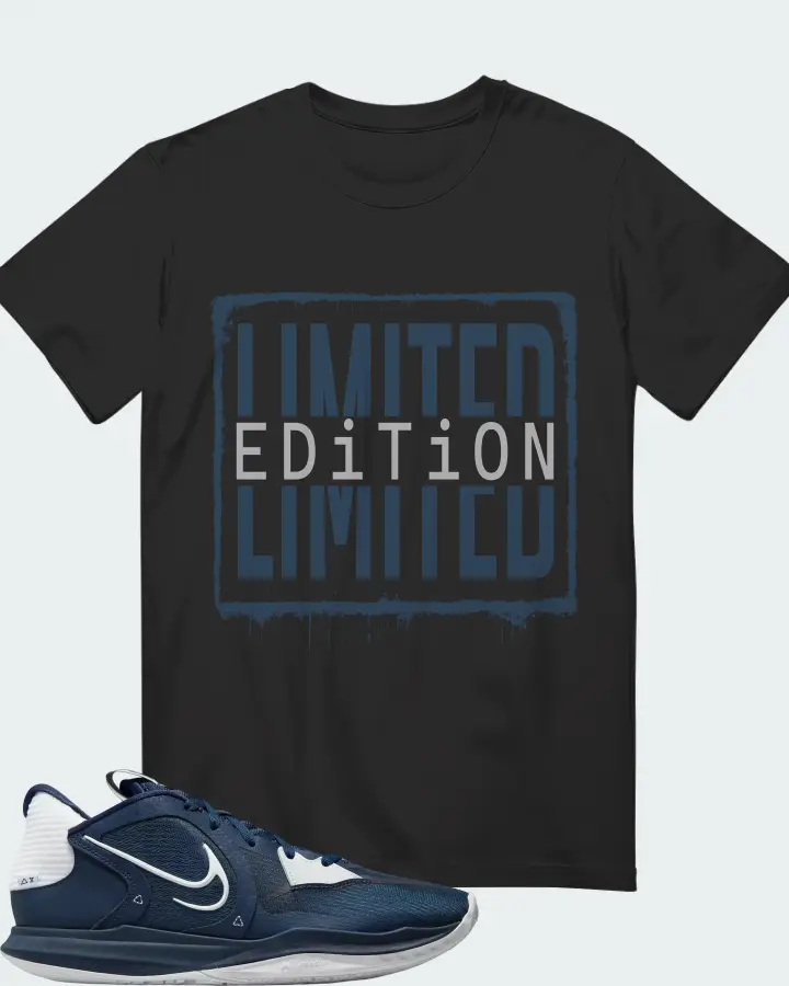 Nike Kyrie 5 Low TB Sneaker Matching Graphite T-Shirt - LIMITED EDITION