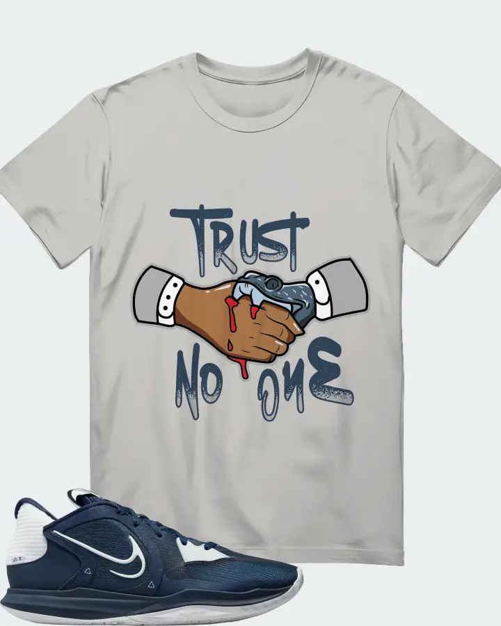 Nike Kyrie 5 Low TB Sneaker Matching T-Shirt - Trust No One