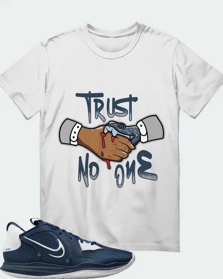 Nike Kyrie 5 Low TB Sneaker Matching T-Shirt - Trust No One