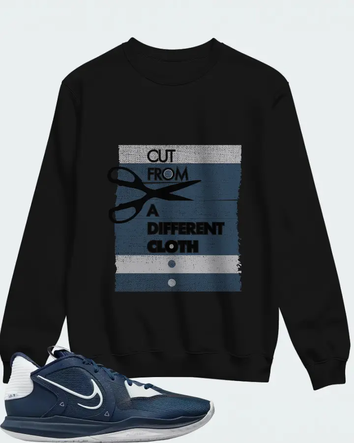 Nike Kyrie 5 Low TB Sneaker Matching Black Sweatshirt - Cut From a Different Cloth