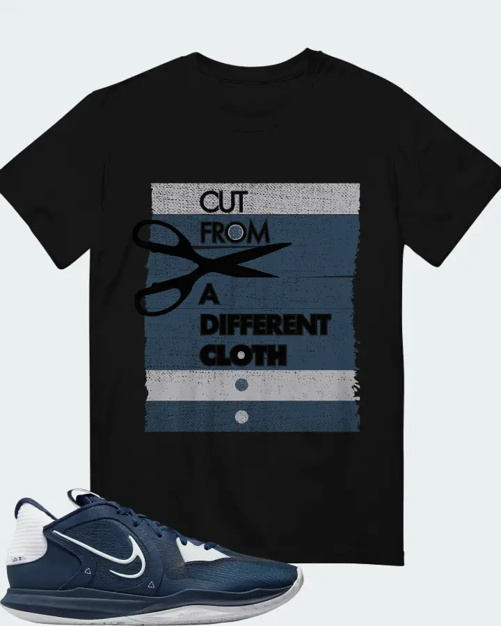 Nike Kyrie 5 Low TB Sneaker Matching Black T-Shirt - Cut From a Different Cloth