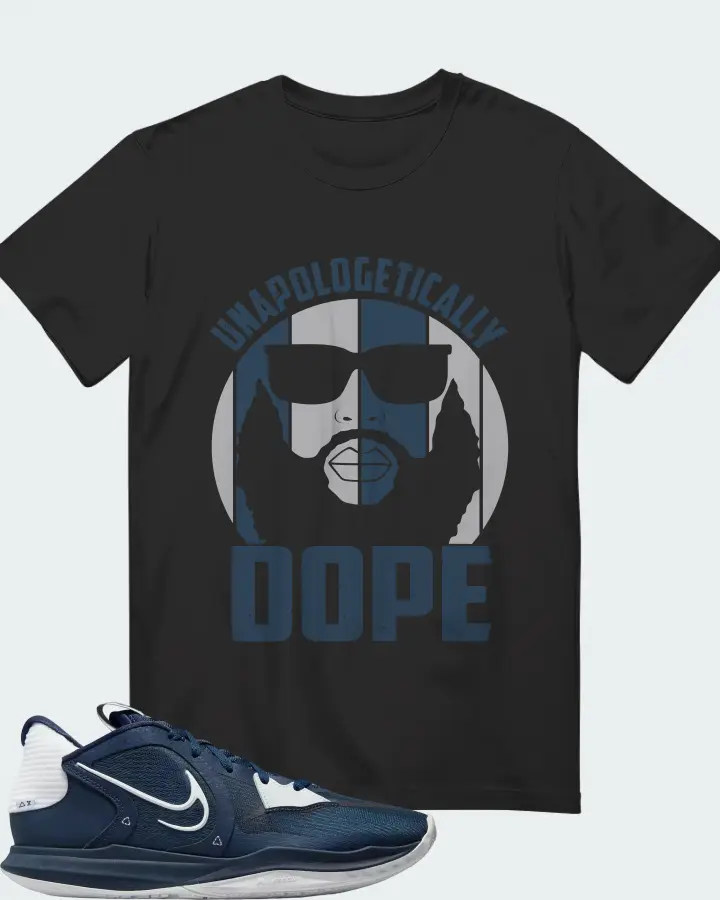 Nike Kyrie 5 Low TB Sneaker Matching Graphite T-Shirt - UNAPOLOGETICALLY DOPE Man