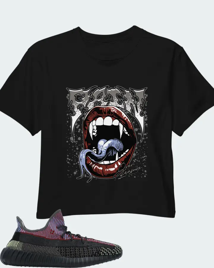 adidas Yeezy Boost 350 V2 Matching Crop Top