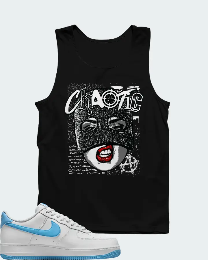 Nike Air Force 1 Low University Blue Matching Tank Top