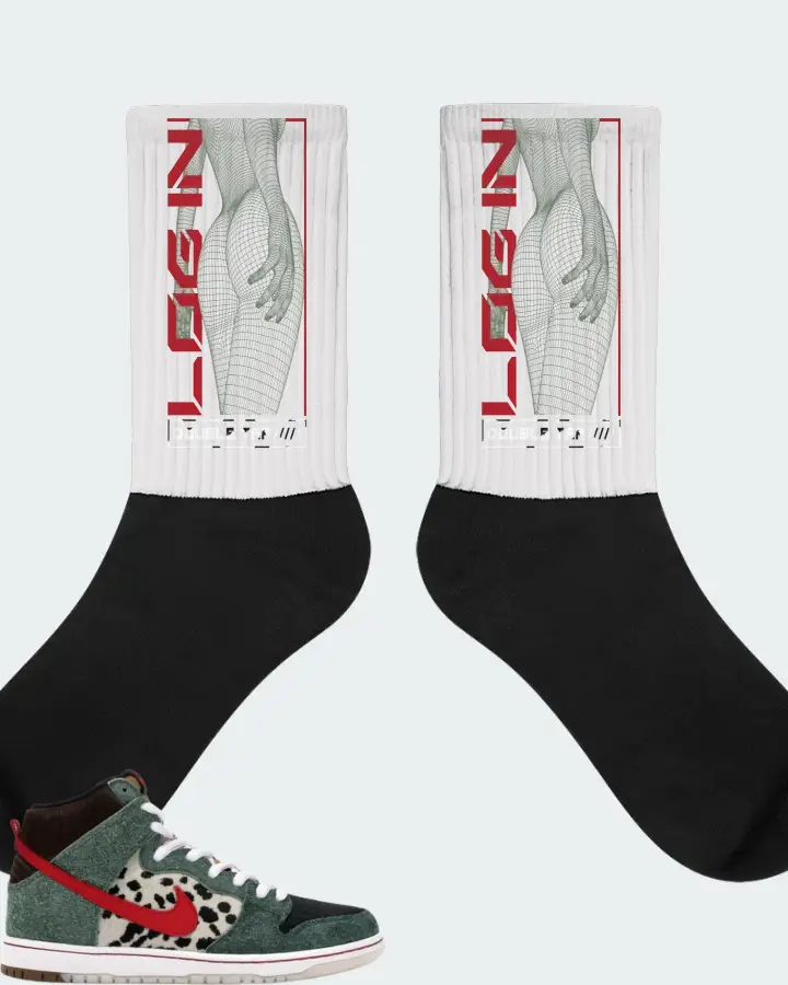 Socks in White