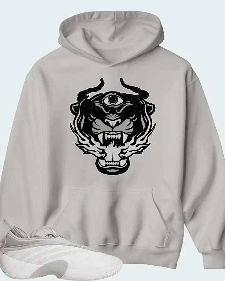 Adidas D.O.N. Issue #7 White Grey Matching Hoodie