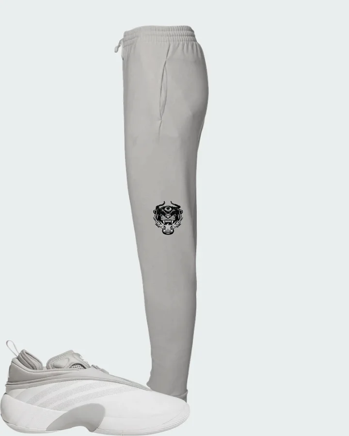 Adidas D.O.N. Issue #7 White Grey Matching Joggers