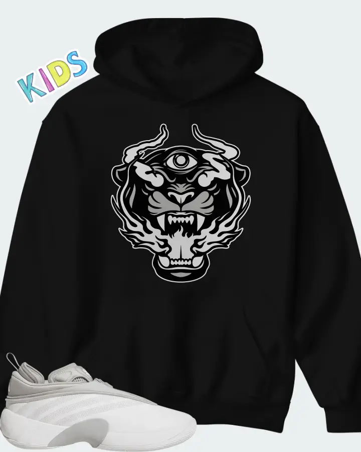 Adidas D.O.N. Issue #7 White Grey Matching Kid's Hoodie